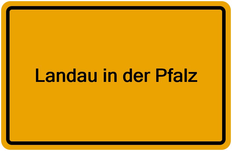 Handelsregisterauszug Landau in der Pfalz